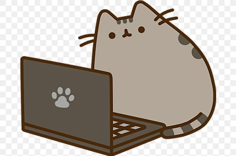 Pusheen A Love For Cats Telegram Sticker, PNG, 682x544px, Pusheen, Carnivoran, Cat, Cat Like Mammal, Claire Belton Download Free
