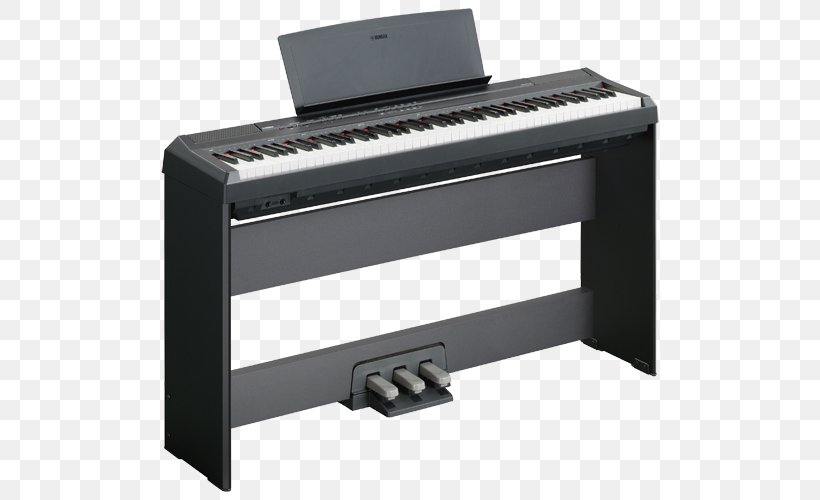 Yamaha P-115 Yamaha Corporation Digital Piano Keyboard, PNG, 500x500px, Watercolor, Cartoon, Flower, Frame, Heart Download Free