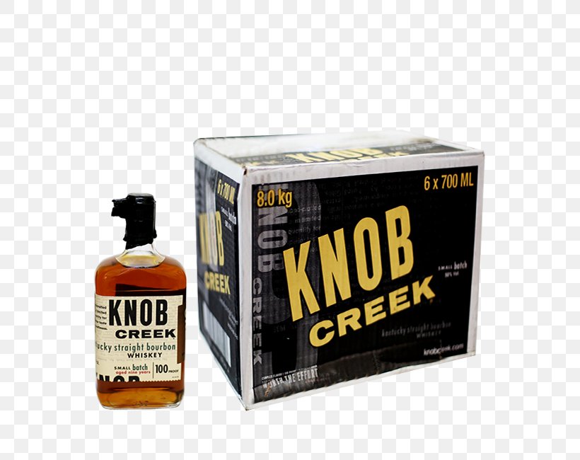 Bourbon Whiskey Knob Creek Kentucky Small Batch Whiskey Jim Beam, PNG, 650x650px, Bourbon Whiskey, Bottle, Jim Beam, Kentucky, Knob Creek Download Free