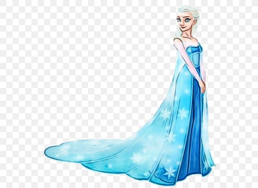 Fashion Design Gown, PNG, 564x598px, Fashion Design, Aline, Aqua, Blue, Clothing Download Free