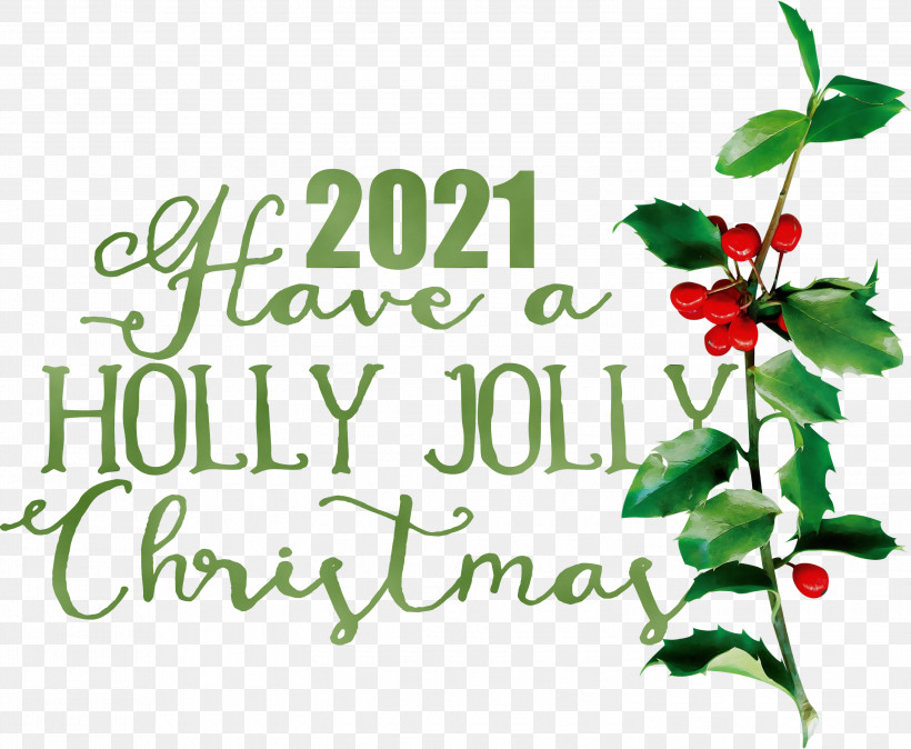 Floral Design, PNG, 3000x2468px, Holly Jolly Christmas, Branching, Floral Design, Fruit, Holly Download Free