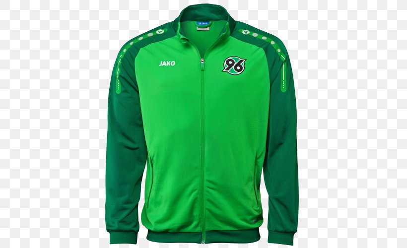 Sports Fan Jersey T-shirt Polar Fleece Bluza Jacket, PNG, 500x500px, Sports Fan Jersey, Active Shirt, Bluza, Green, Jacket Download Free