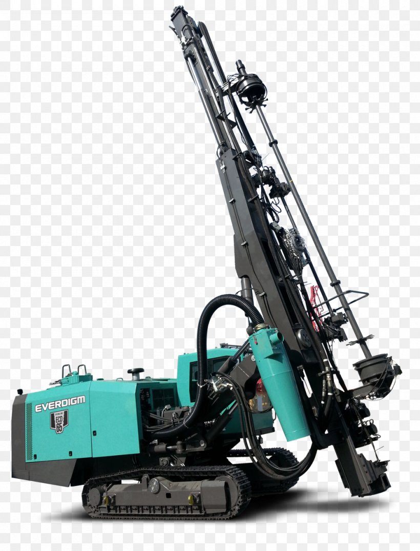 Down-the-hole Drill Drilling Machine Augers Crane, PNG, 1000x1311px, Downthehole Drill, Augers, Construction Equipment, Crane, Down The Hole Drill Download Free
