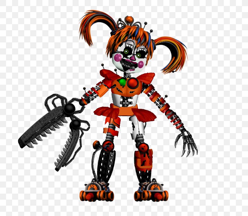 Five Nights At Freddy's: Sister Location Scrap Infant Jump Scare, PNG, 722x714px, Scrap, Action Figure, Animal Figure, Animatronics, Casting Download Free