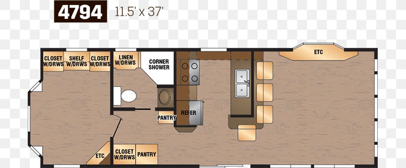 Floor Plan Park Model Campervans Caravan Kropf Industries Inc, PNG, 782x340px, Floor Plan, Area, Campervans, Car Dealership, Caravan Download Free