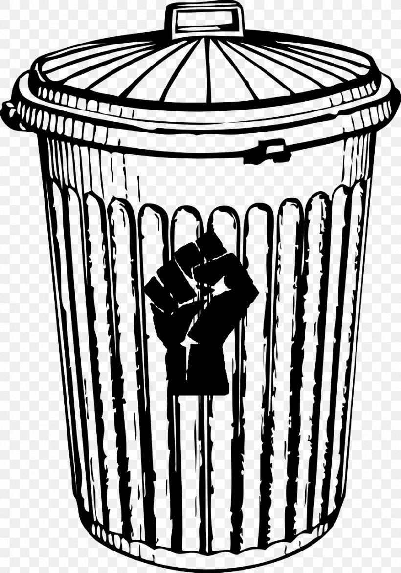 Rubbish Bins & Waste Paper Baskets Waste Collection Vector Graphics Rubbermaid Commercial, PNG, 895x1280px, Rubbish Bins Waste Paper Baskets, Blackandwhite, Container, Municipal Solid Waste, Plastic Download Free