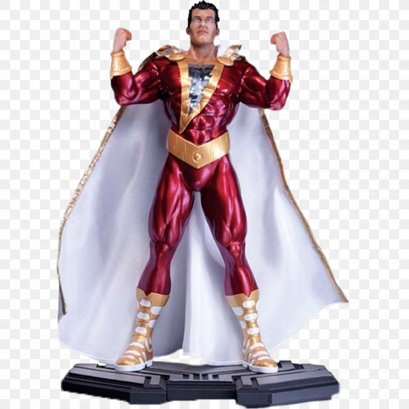Captain Marvel Shazam! #1 Statue The New 52 Action & Toy Figures, PNG, 1000x1000px, Captain Marvel, Action Figure, Action Toy Figures, Comic Book, Comics Download Free