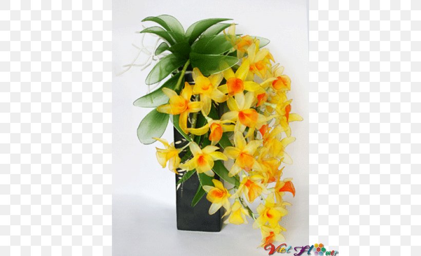 Dendrobium Artificial Flower Orchids Nelumbo Nucifera, PNG, 500x500px, Dendrobium, Artificial Flower, Color, Da Nang, Floral Design Download Free