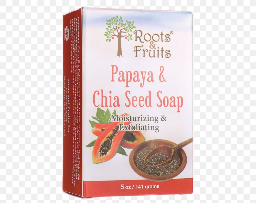 Papaya Chia Seed Soap Exfoliation, PNG, 650x650px, Papaya, Chia, Chia Seed, Exfoliation, Fruit Download Free