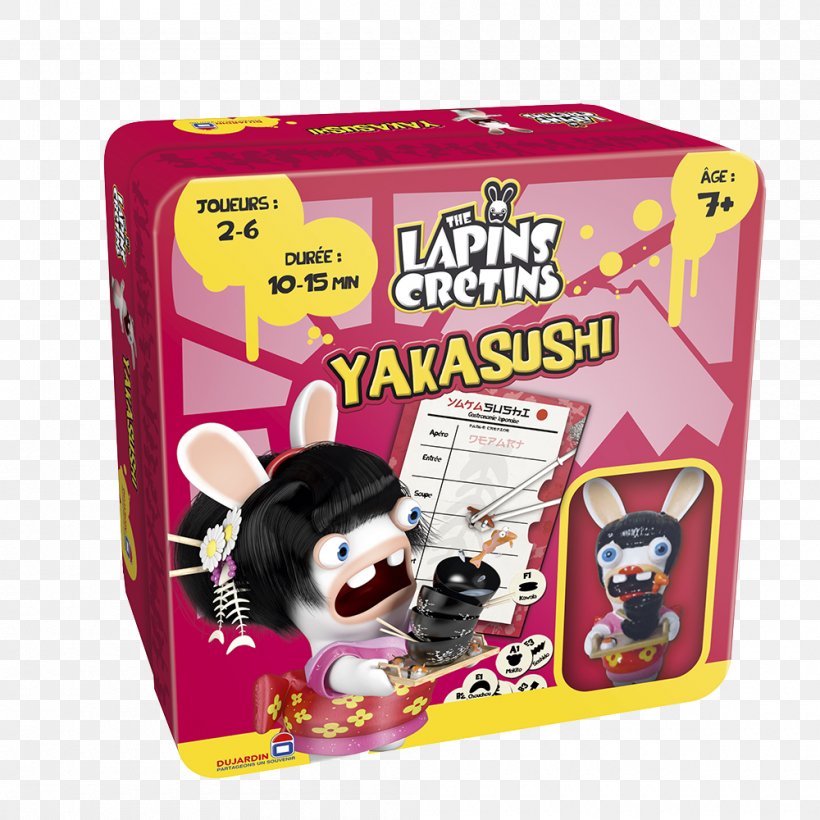 Raving Rabbids: Travel In Time Rabbids Go Home Party Game Card Game, PNG, 1000x1000px, Raving Rabbids Travel In Time, Amazoncom, Card Game, Game, Party Game Download Free