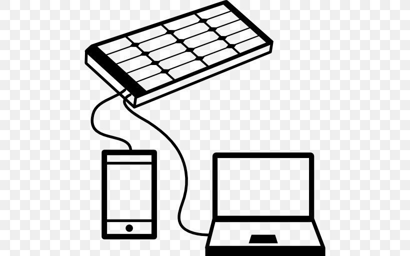 Solar Panels Solar Energy Solar Cell Renewable Energy, PNG, 512x512px, Solar Panels, Area, Black And White, Computer, Electricity Download Free
