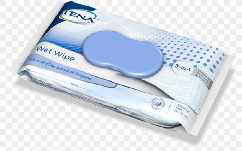 TENA Wet Wipe Incontinence Pad Personal Care Urinary Incontinence, PNG, 860x540px, Watercolor, Cartoon, Flower, Frame, Heart Download Free