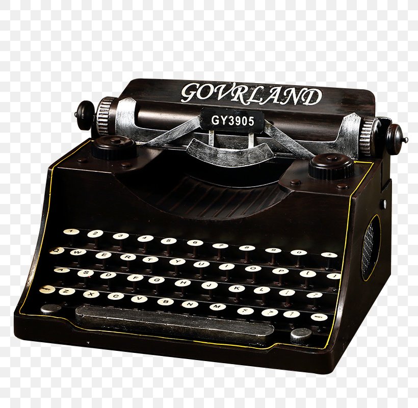 Typewriter Printer Writing Industrial Design Machine, PNG, 800x800px, Typewriter, Industrial Design, Industry, Machine, Machine Industry Download Free