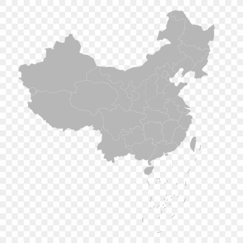 China Vector Graphics Stock Photography Map Illustration, PNG, 1000x1000px, China, Black And White, Istock, Map, Royaltyfree Download Free