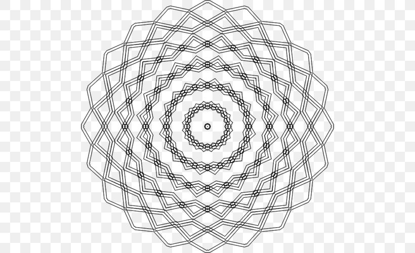 Fractal Vector Graphics Graphic Design Geometry, PNG, 500x500px, Fractal, Abstract Art, Art, Black And White, Color Download Free