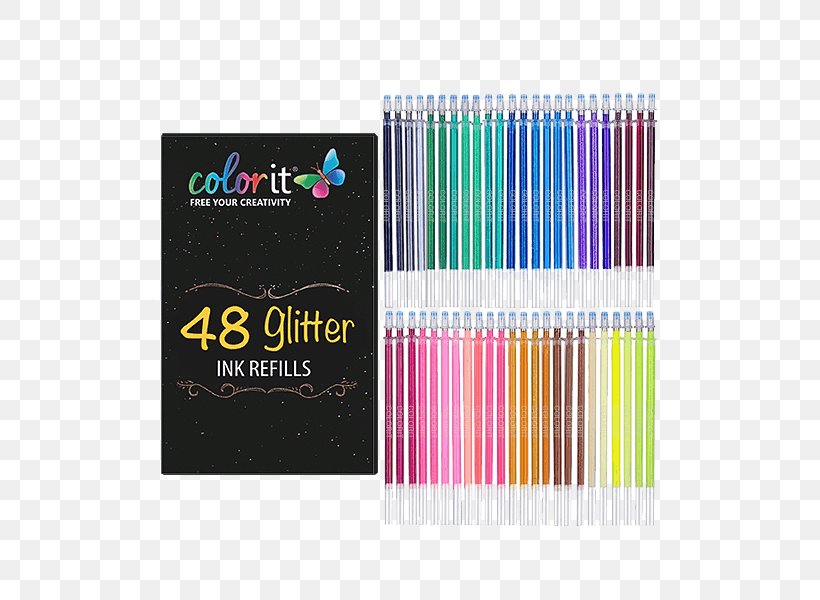 Gel Pen Pencil Writing Implement Marker Pen, PNG, 515x600px, Gel Pen, Box, Brand, Color, Color Chart Download Free