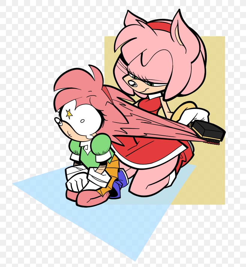 Amy Rose Sonic The Hedgehog Rouge The Bat Blaze The Cat, PNG, 817x891px, Watercolor, Cartoon, Flower, Frame, Heart Download Free