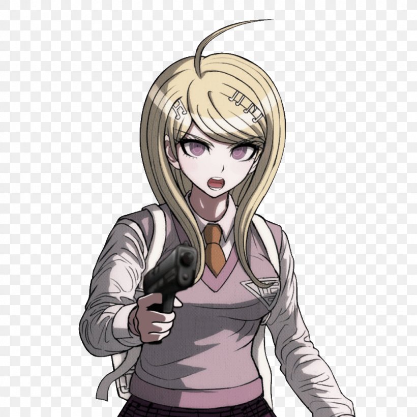 Danganronpa V3: Killing Harmony Danganronpa Another Episode: Ultra Despair Girls Sprite Danganronpa: Trigger Happy Havoc, PNG, 1024x1024px, Watercolor, Cartoon, Flower, Frame, Heart Download Free