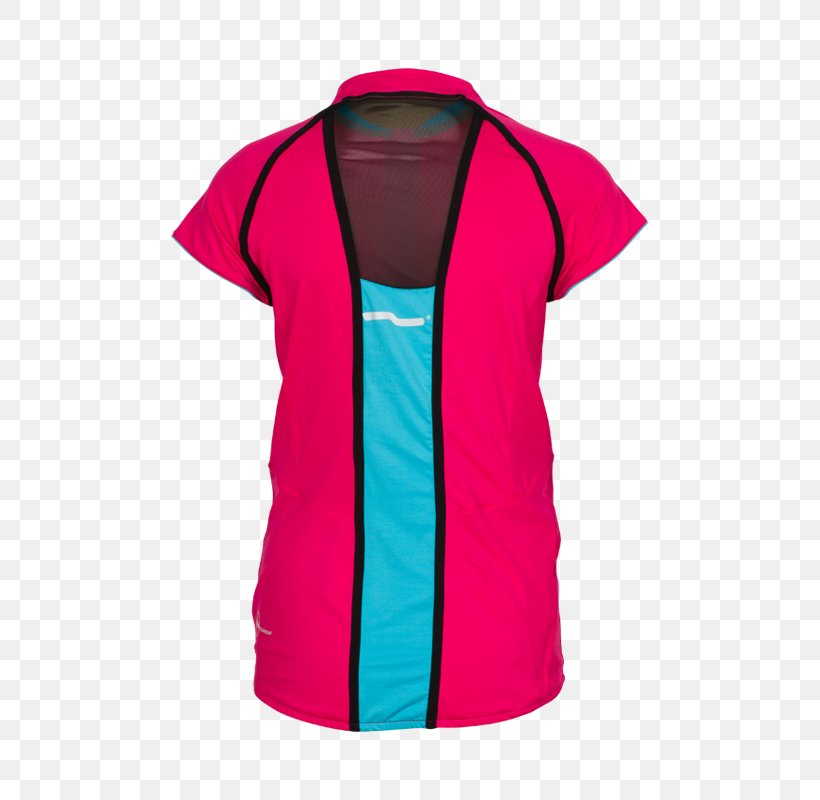 T-shirt Sleeve Neck Outerwear, PNG, 600x800px, Tshirt, Active Shirt, Jersey, Magenta, Neck Download Free