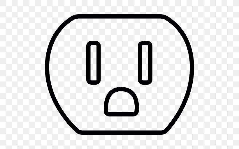 AC Power Plugs And Sockets Electricity Drawing, PNG, 512x512px, Ac Power Plugs And Sockets, Area, Black And White, Drawing, Electrical Wires Cable Download Free