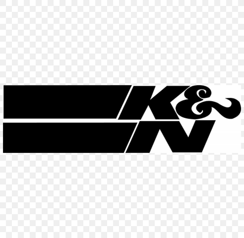 Air Filter K&N Engineering Logo Car Cold Air Intake, PNG, 800x800px, Air Filter, Area, Black, Black And White, Brand Download Free