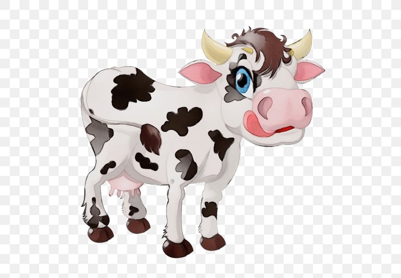 Cow Background, PNG, 600x569px, Dairy Cattle, Animal Figure, Animation, Bovine, Bull Download Free