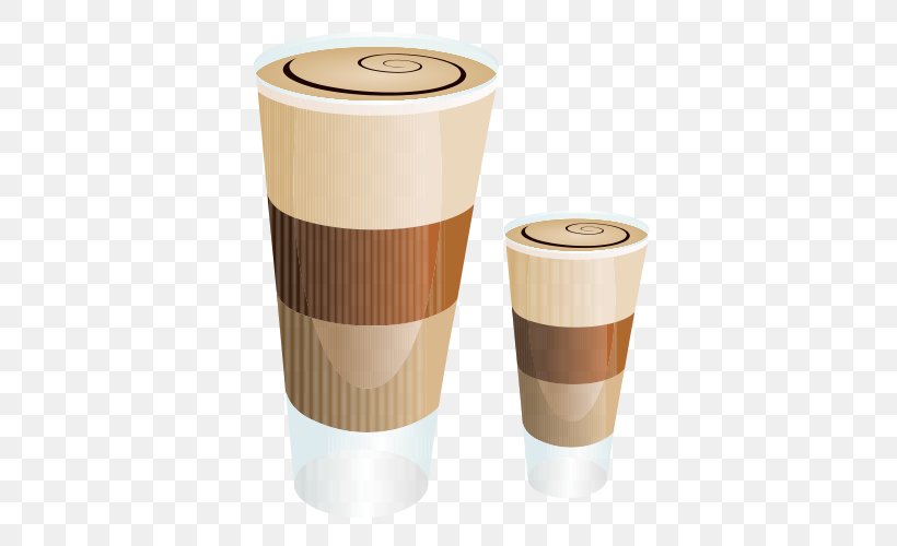 Hong Kong-style Milk Tea Coffee Plant Milk, PNG, 500x500px, Hong Kongstyle Milk Tea, Cartoon, Coffee, Coffee Cup, Coffee Cup Sleeve Download Free