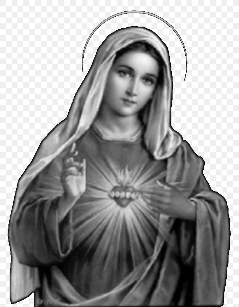 The Immaculate Heart Of The Blessed Virgin Mary Drawings