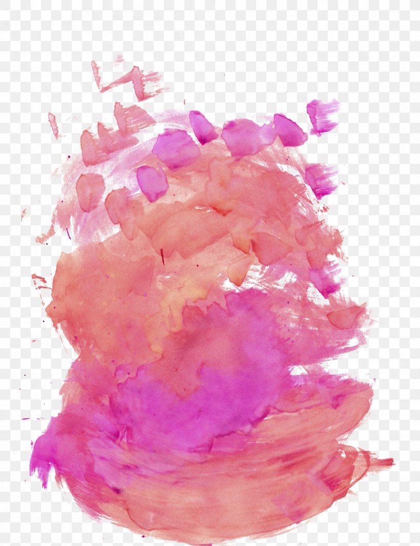 Watercolor Painting Texture Photography Royalty-free, PNG, 1000x1300px, Watercolor Painting, Color, Magenta, Paint, Petal Download Free