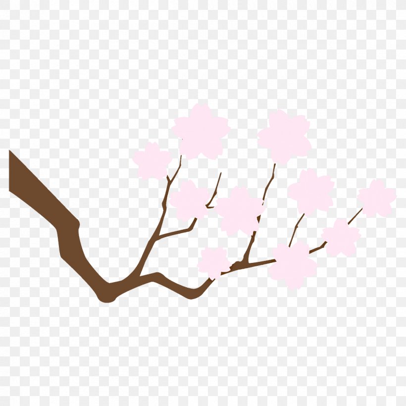 Cherry Blossom, PNG, 1200x1200px, Branch, Blossom, Cherry Blossom, Flower, Leaf Download Free