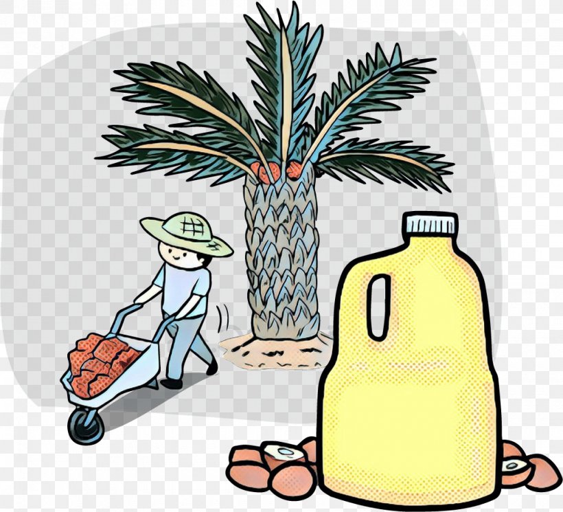 Palm Tree Background, PNG, 1020x927px, Cartoon, Arecales, Fruit, Palm Tree, Plant Download Free