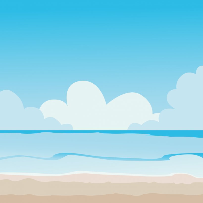 Playa De La Arena Beach Cartoon Drawing, PNG, 2244x2244px, Shore, Atmosphere, Atmosphere Of Earth, Azure, Blue Download Free