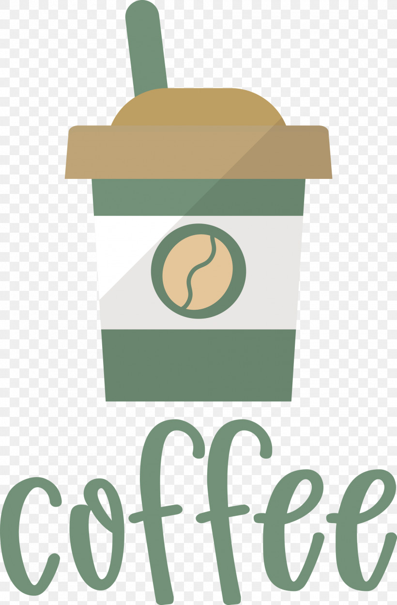 Coffee, PNG, 1970x3000px, Coffee, Geometry, Green, Line, Logo Download Free