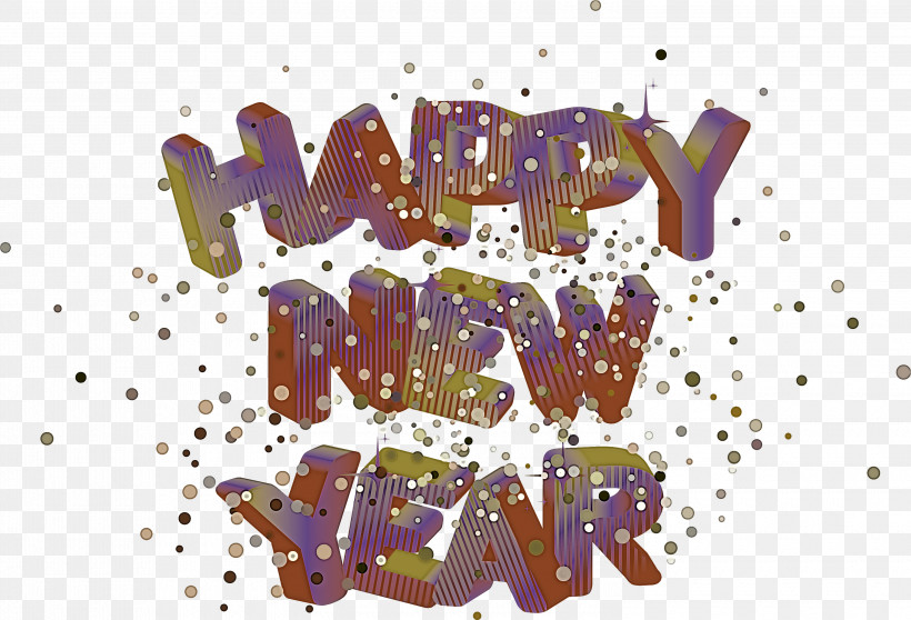 Happy New Year New Year, PNG, 3000x2043px, Happy New Year, Cartoon, Meter, New Year Download Free