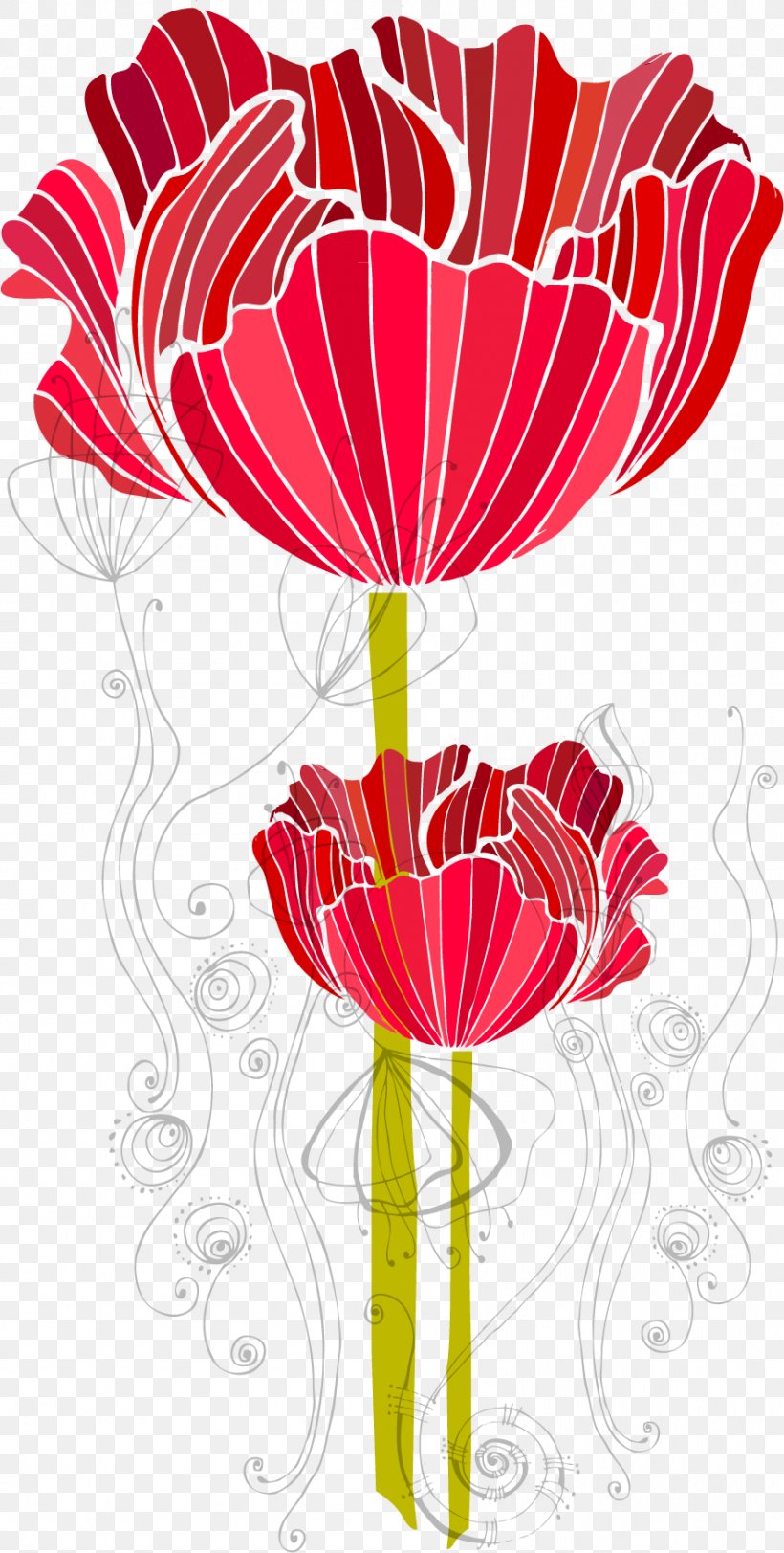Flower Poppy, PNG, 883x1748px, Flower, Art, Birthday, Cut Flowers, Drawing Download Free