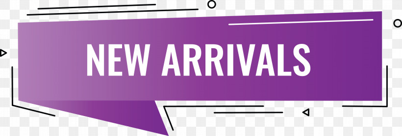 New Arrivals, PNG, 3000x1023px, New Arrivals, Area, Badge, Banner, Line Download Free