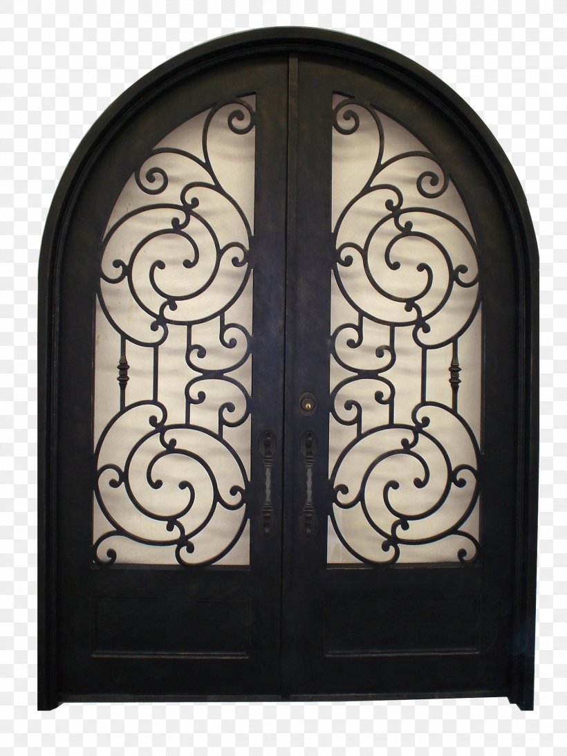 Window Wrought Iron Door Cast Iron, PNG, 1728x2304px, Window, Arch, Cabinetry, Cast Iron, Door Download Free