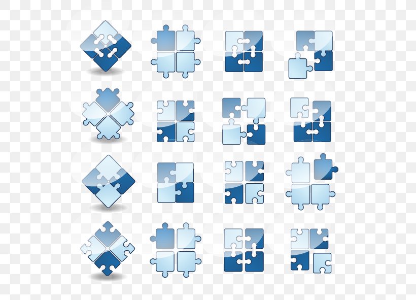 Jigsaw Puzzle Logo, PNG, 591x591px, Jigsaw Puzzle, Blue, Cdr, Computer Icon, Element Download Free