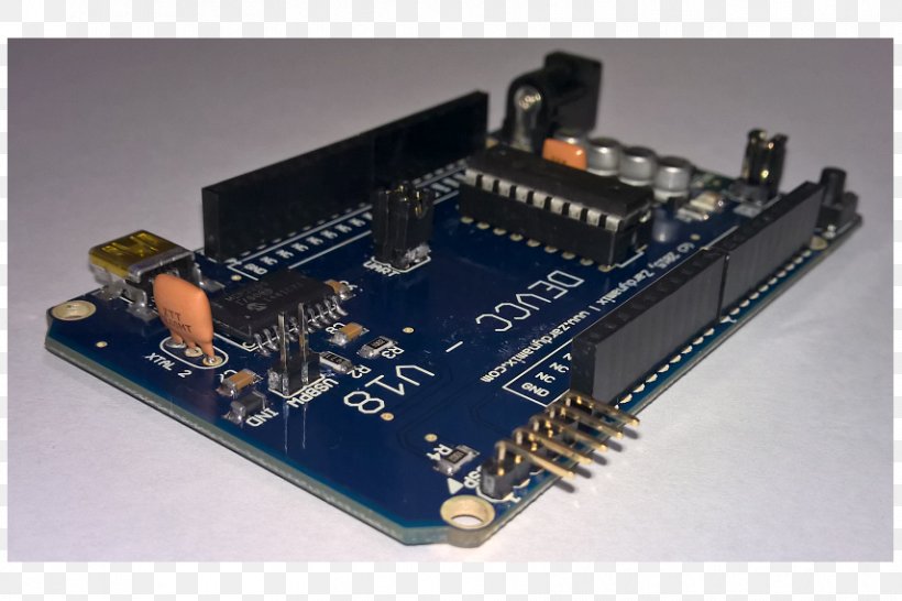 Microcontroller Electronic Engineering Electronics Electronic Component Electrical Network, PNG, 855x570px, Microcontroller, Circuit Component, Circuit Prototyping, Controller, Electrical Engineering Download Free