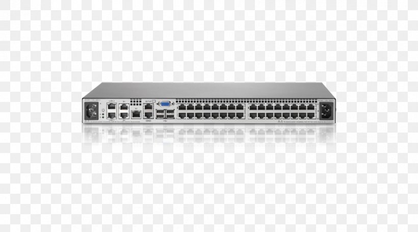Network Switch Hewlett-Packard Dell KVM Switches Computer Servers, PNG, 901x500px, 19inch Rack, Network Switch, Audio Receiver, Computer Network, Computer Servers Download Free