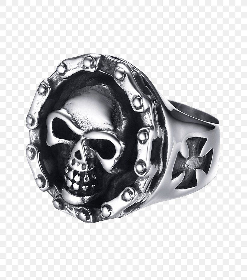 Ring Jewellery Stainless Steel Chain, PNG, 700x931px, Ring, Body Jewelry, Bone, Chain, Cross Download Free
