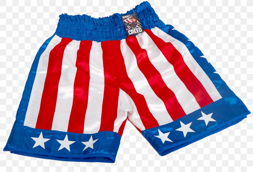 Rocky Balboa Apollo Creed Trunks Clubber Lang, PNG, 1200x817px, Rocky Balboa, Active Shorts, Apollo Creed, Baby Toddler Clothing, Blue Download Free