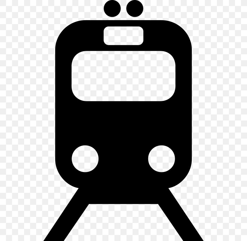 Train Rail Transport Rapid Transit Tram Track, PNG, 532x800px, Train, Black, Black And White, Locomotive, Logo Download Free