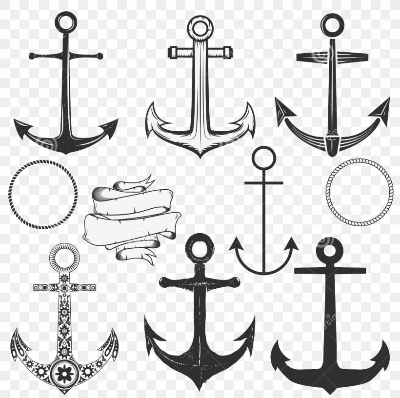 Anchor Clip Art, PNG, 1300x1294px, Anchor, Black And White, Croquis, Drawing, Logo Download Free