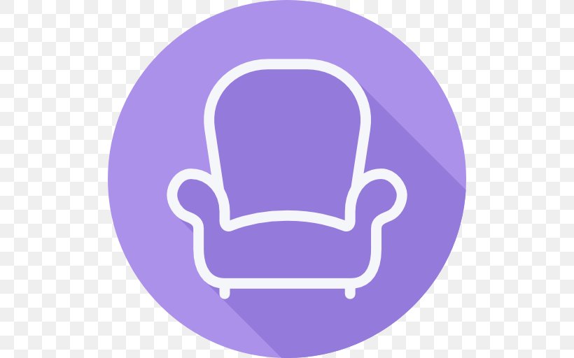 Furniture Couch Clip Art, PNG, 512x512px, Furniture, Chair, Couch, Home Appliance, Purple Download Free