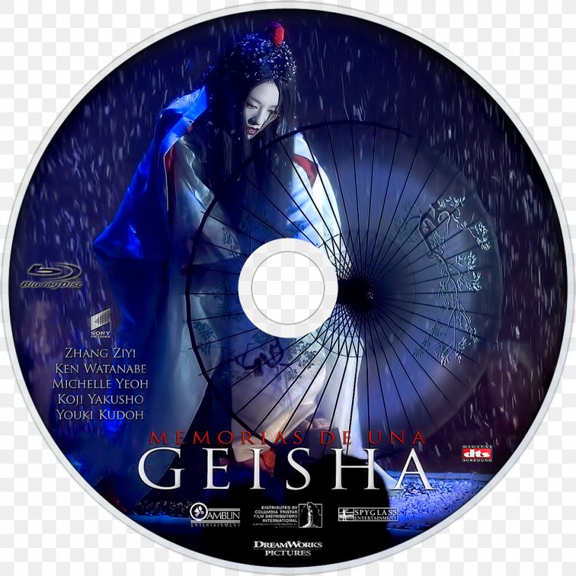 Memoirs Of A Geisha Chiyo Hatsumomo Film, PNG, 1000x1000px, Memoirs Of A Geisha, Actor, Chiyo, Compact Disc, Dvd Download Free