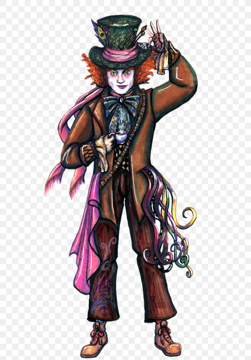 The Mad Hatter Johnny Depp Alice In Wonderland Character, PNG ...