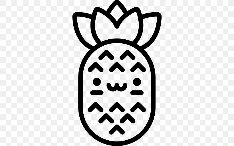 Pineapple Clip Art, PNG, 512x512px, Pineapple, Black And White, Drawing, Food, Headgear Download Free