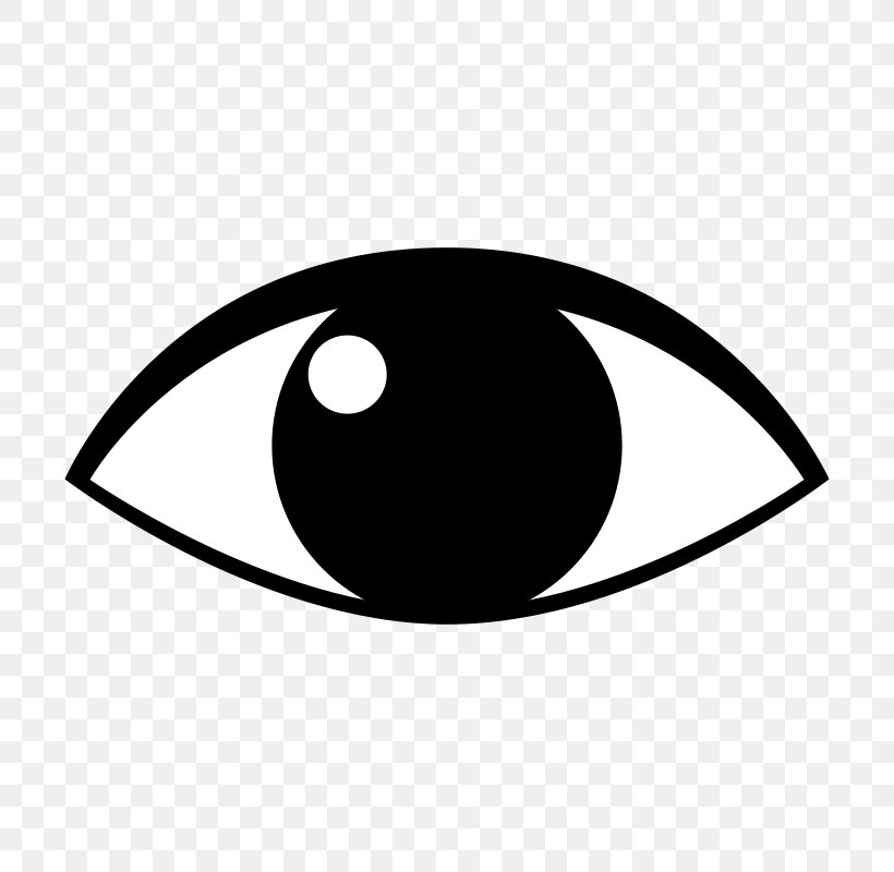 Eye Clip Art, PNG, 800x800px, Eye, Area, Black, Black And White, Black Eye Download Free