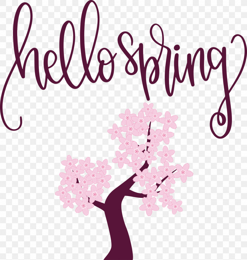 Hello Spring Spring, PNG, 2853x3000px, Hello Spring, Data, Flower, Flowerpot, Free Download Free